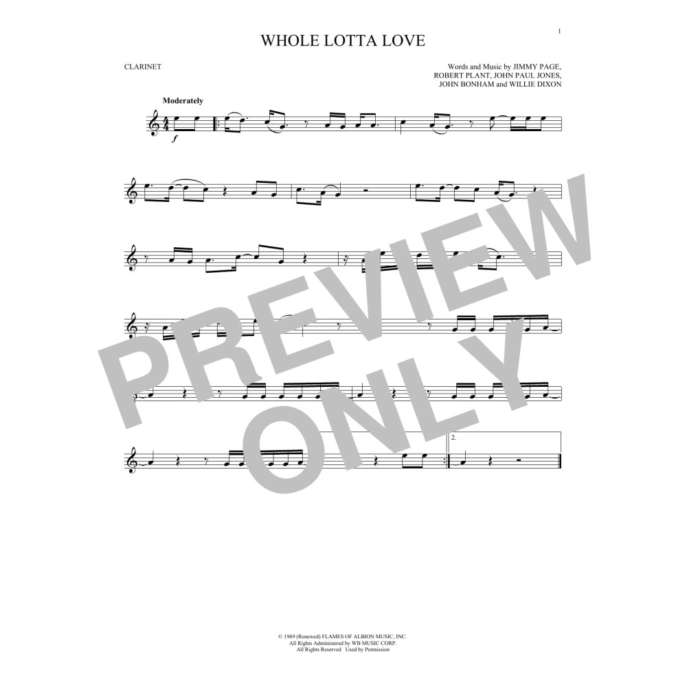Whole Lotta Love